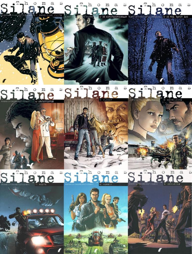 Thomas Silane 1 t/m 9, Meerdere stripboeken, Ophalen, Nieuw