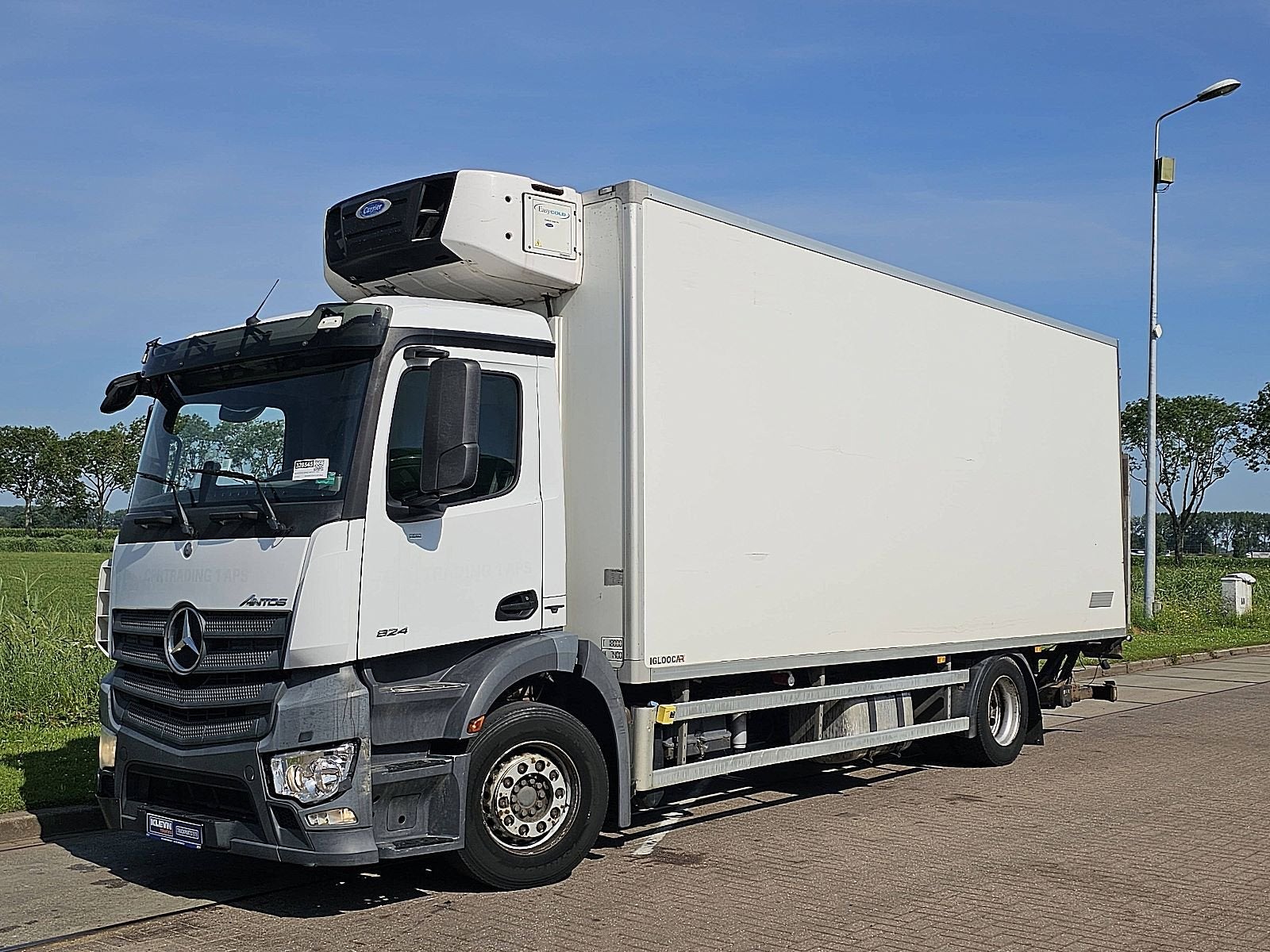 MERCEDES-BENZ ANTOS 1824 frigo taillift, Auto's, Automaat, 238 pk, Euro 6, Wit