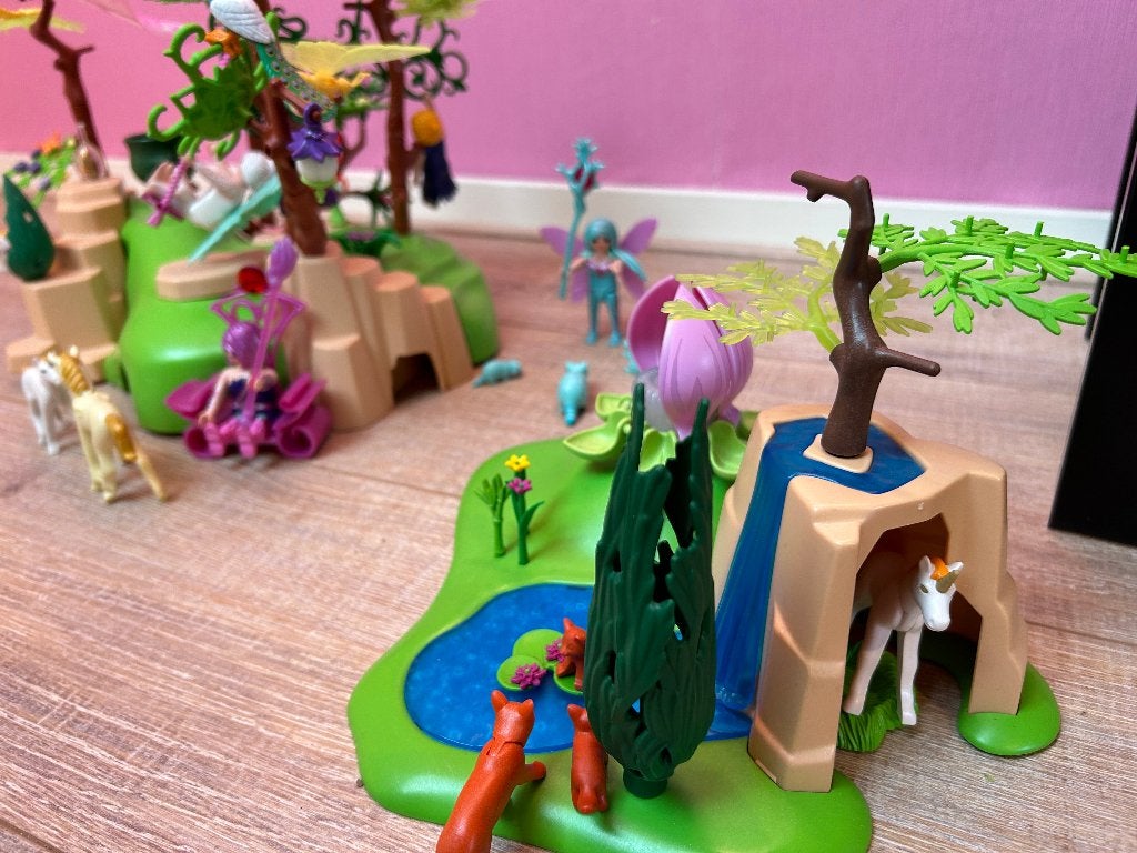 Playmobil 9132 Feeënland met Eenhoorns en Dieren, Ophalen, Complete set, Fantasy, Overige typen