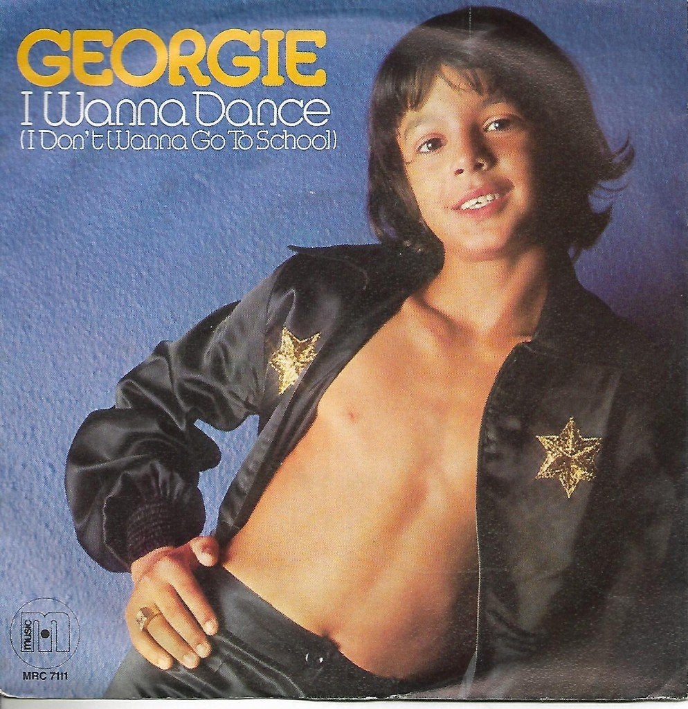 Georgie - I wanna dance (I Don't Wanna Go To School, Ophalen of Verzenden, Gebruikt, 7 inch, Pop
