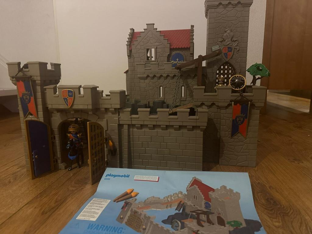 Playmobil ridderkasteel 6000, Ophalen of Verzenden, Gebruikt, Complete set
