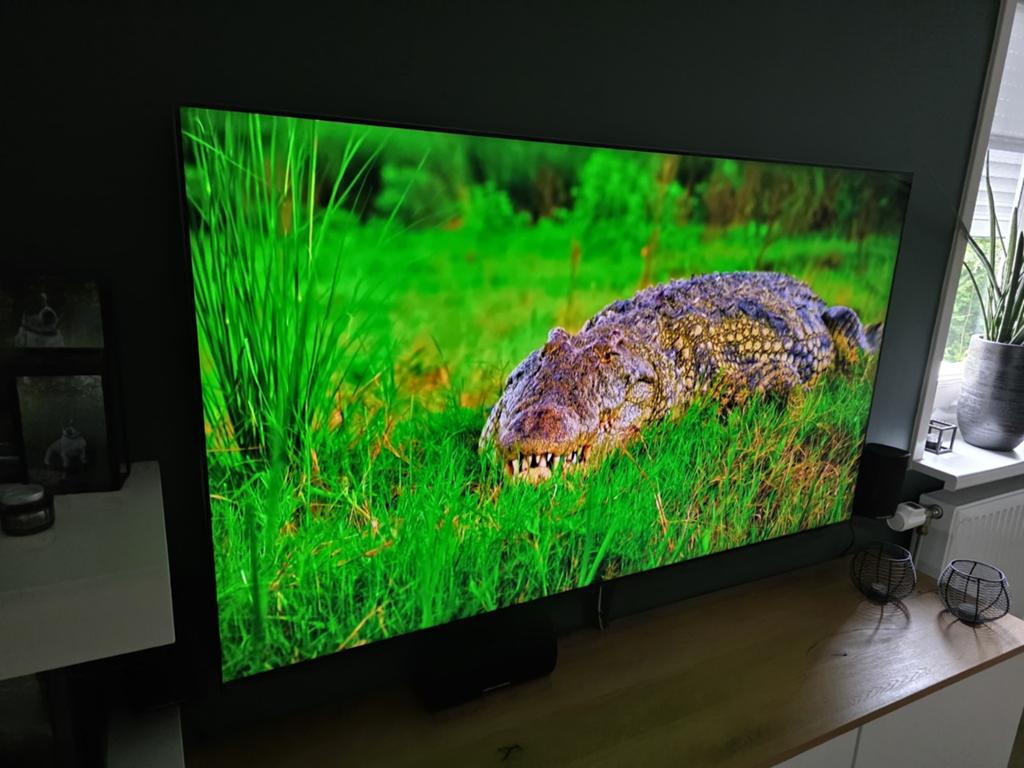 Samsung Neo QLED QE65QN92A Zwart 65 Inch tv, Ophalen, 120 Hz, Zo goed als nieuw, Samsung