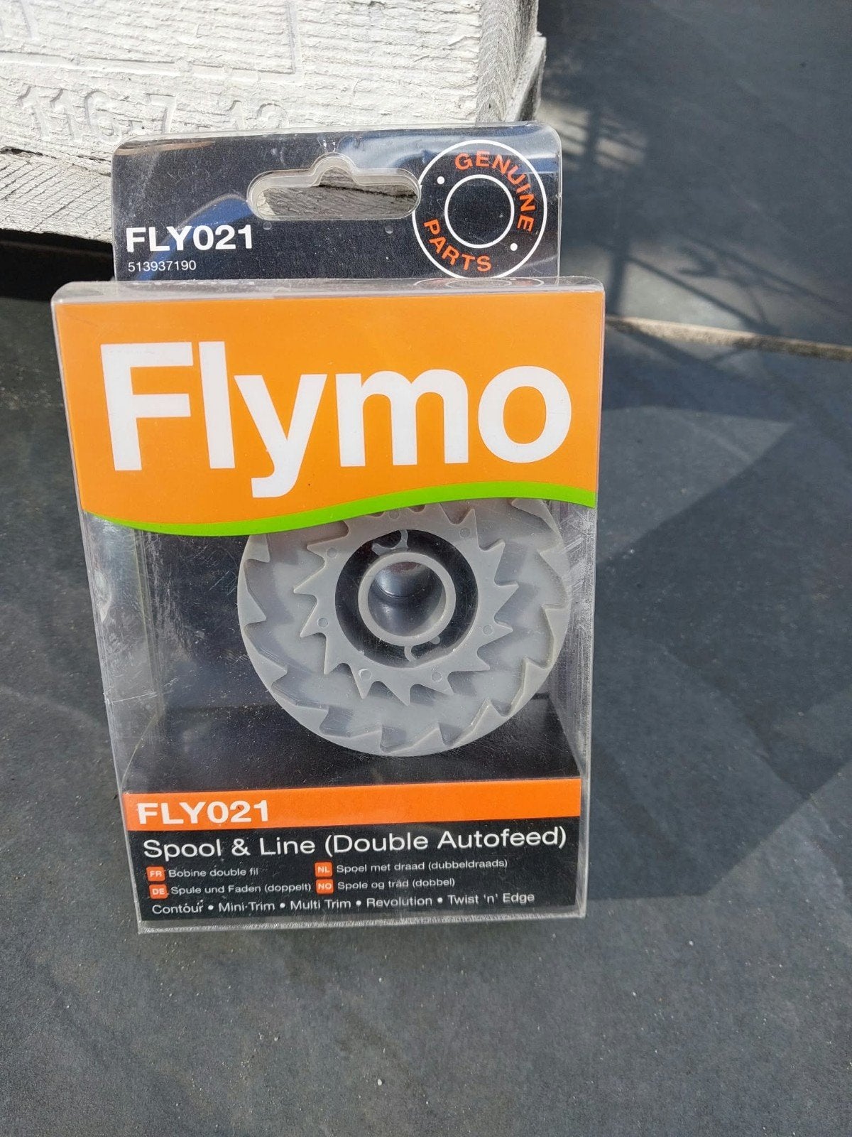 Flymo FLY021 Spoel & Draad (Dubbeldraads) - Origineel, Tuin en Terras, Ophalen, Nieuw, Flymo