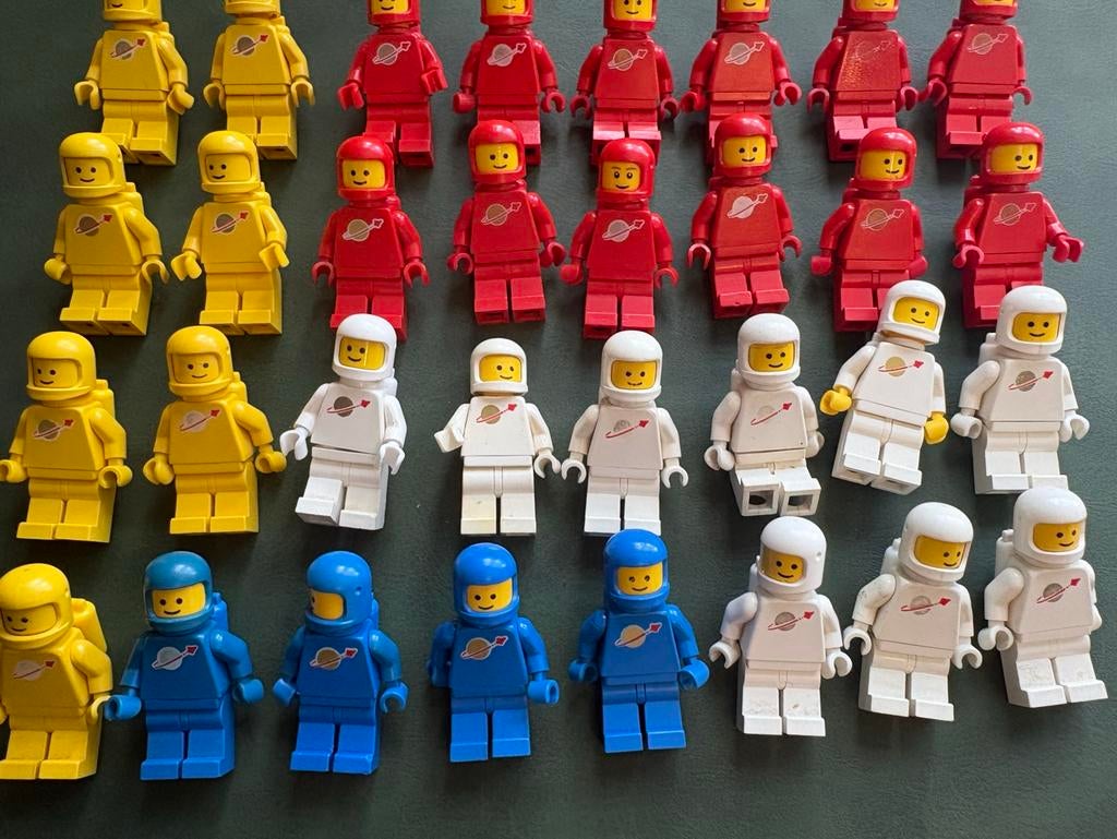 Partij lego space poppetjes (1), Lego, Lego, Verzenden, Zo goed als nieuw