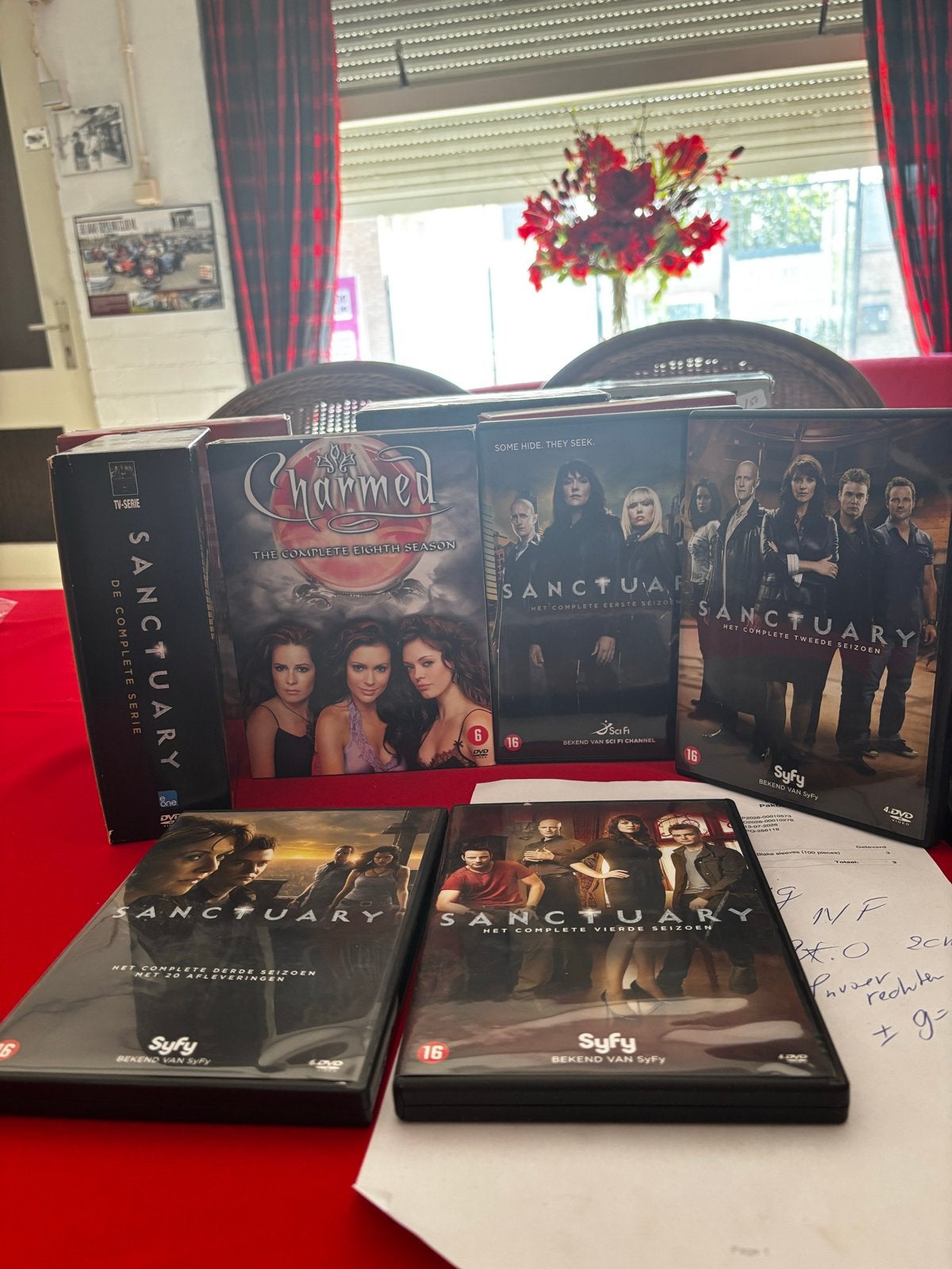 Sanctuary DVD Boxset - Complete Syfy TV Serie, Gebruikt, Vanaf 16 jaar, Science Fiction en Fantasy, Ophalen of Verzenden