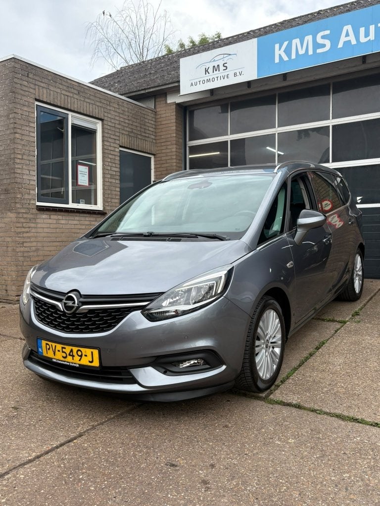 Opel Zafira 1.4 Turbo 140pk, 2017, 7-persoons, Trekhaak, Stof, 4 cilinders, 7 stoelen, Origineel Nederlands