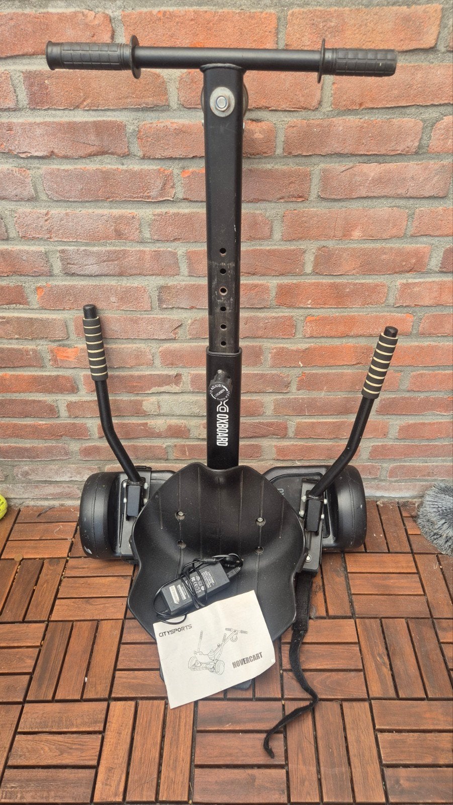 Hooverboard/oxbord met hooverkart, Ophalen, Gebruikt, Overige merken