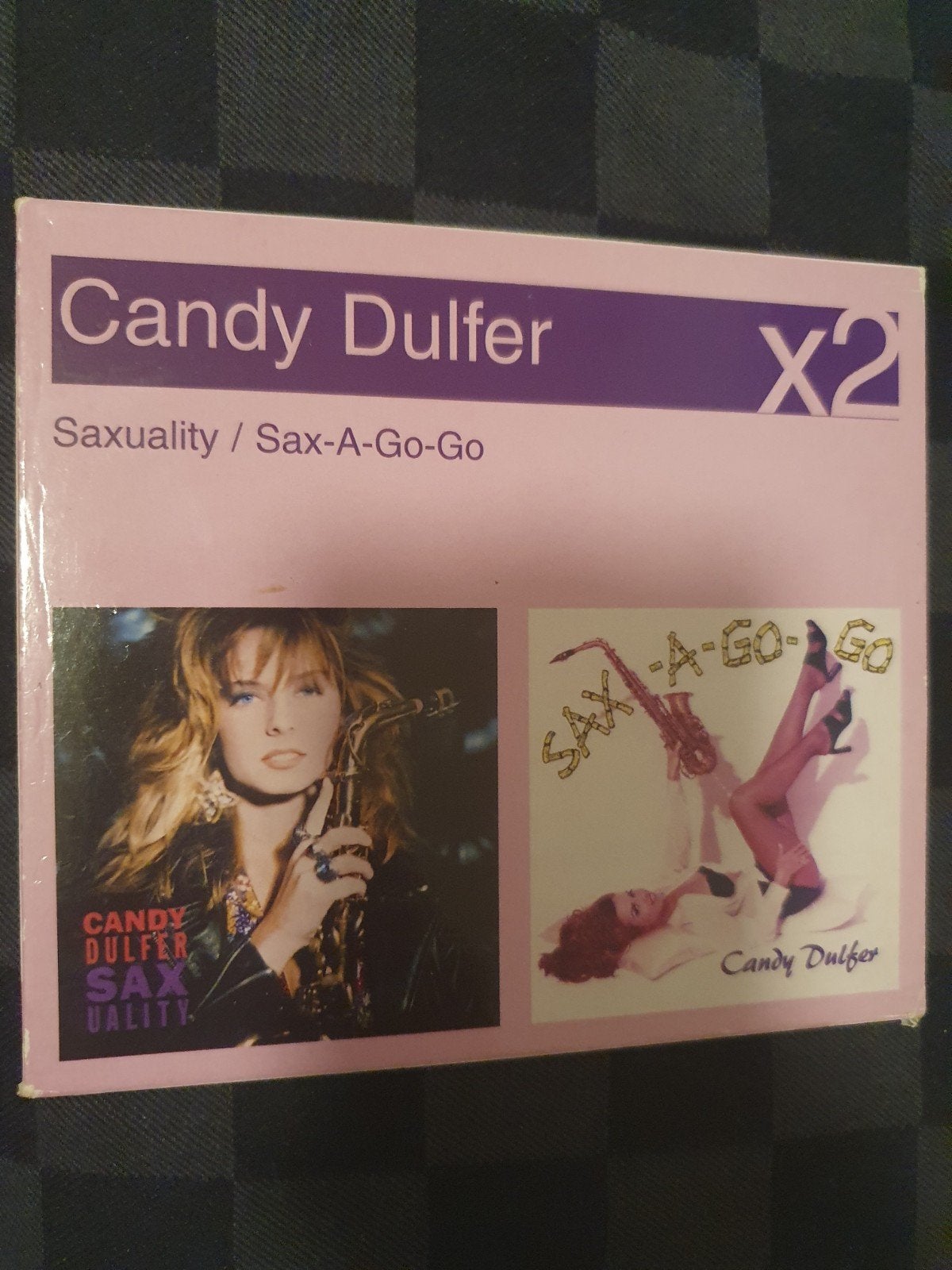 candy dulfer 2 cd boekje saxuality / sax-a-go-go, Verzenden