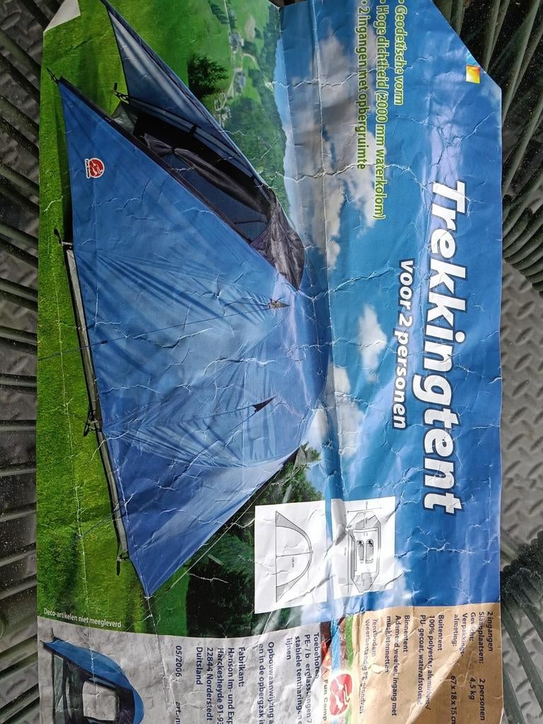 2 tenten 2 persoons trekkers tent, Tickets en Kaartjes