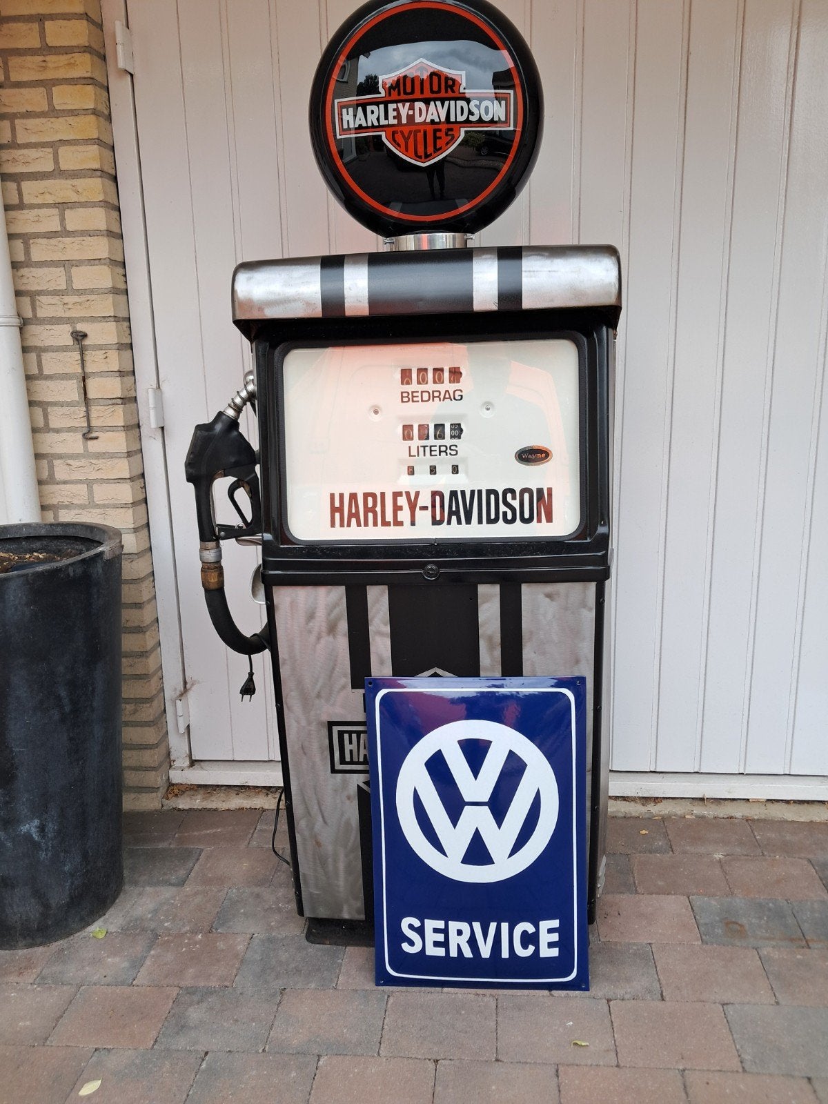 Volkswagen Service emaille reclame bord mooie reproductie, Verzamelen, Reclamebord, Eu, Eu, Nieuw