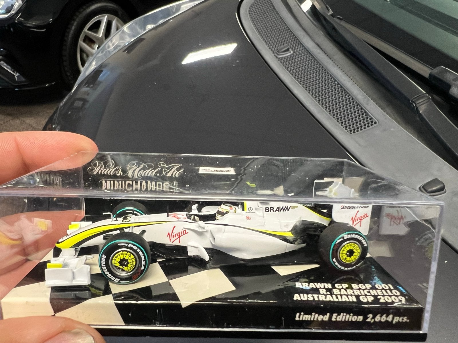 Minichamps Brawn GP BGP 001 R. Barrichello Australische GP, Ophalen of Verzenden, Zo goed als nieuw, Formule 1