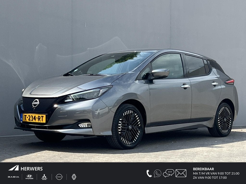 Nissan LEAF e+ Business Executive 62 kWh / Accu SoH 95,71 %, Auto's, Nissan, Bedrijf, Te koop, Leaf, 360° camera, ABS, Achteruitrijcamera