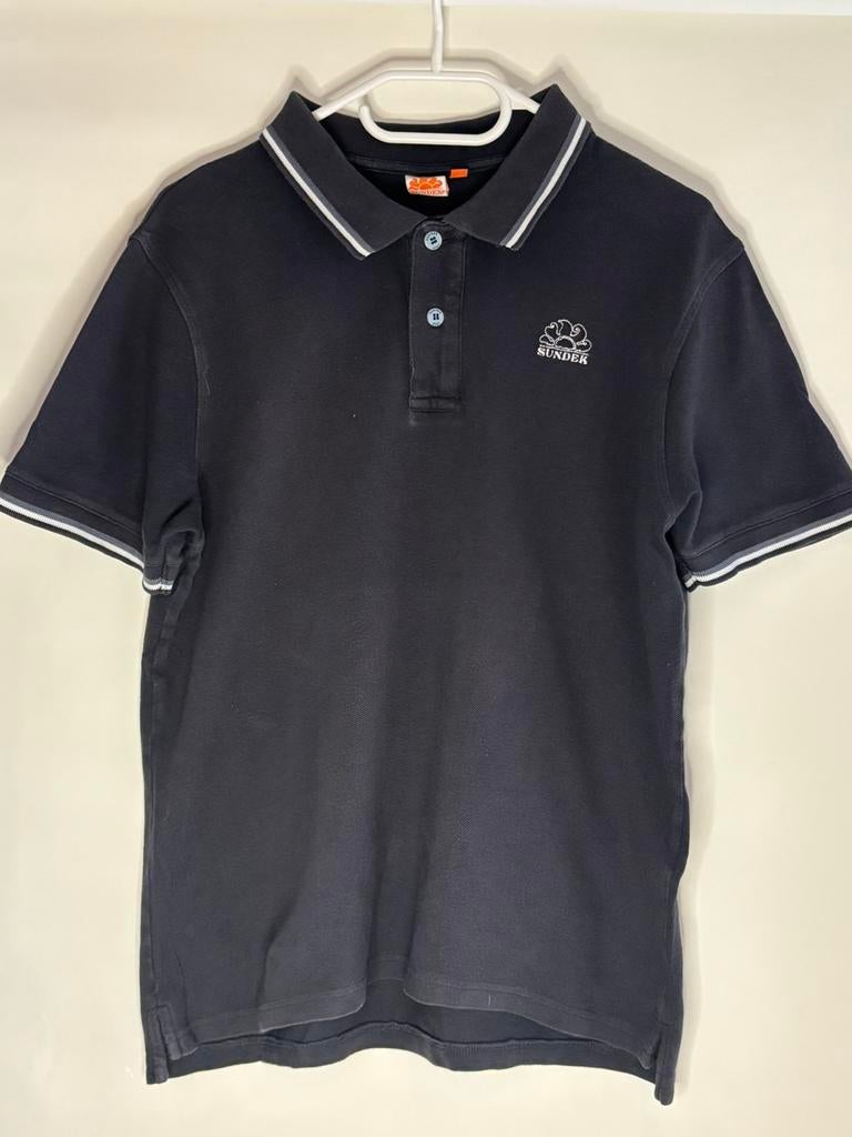 Sundek polo maat m, Ophalen of Verzenden, Zo goed als nieuw, Maat 48/50 (M), Zwart