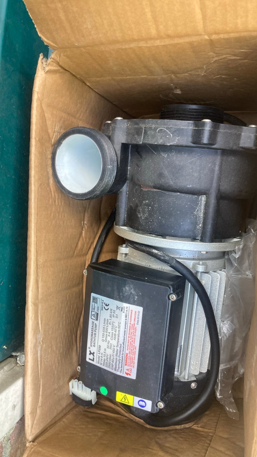 2 stuks jacuzzi pompen rype LP250, Ophalen of Verzenden, Gebruikt