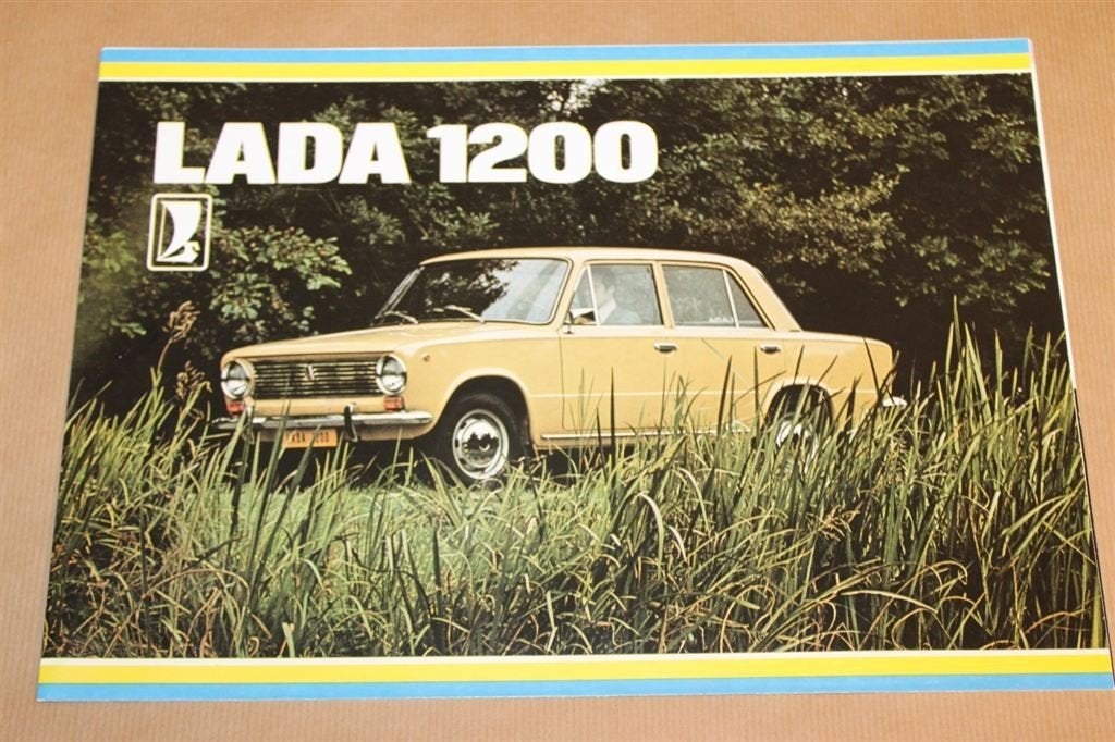 Zeldzame brochure - Lada 1200 - Gremi - Ca 1970, Ophalen of Verzenden, Zo goed als nieuw, Overige merken