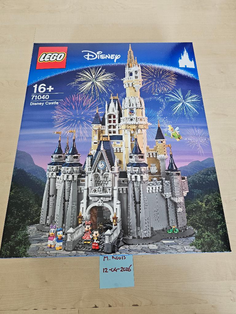 LEGO 71040 Disney Kasteel - nieuw en gesealed, Lego, Nieuw, Ophalen of Verzenden, Disney