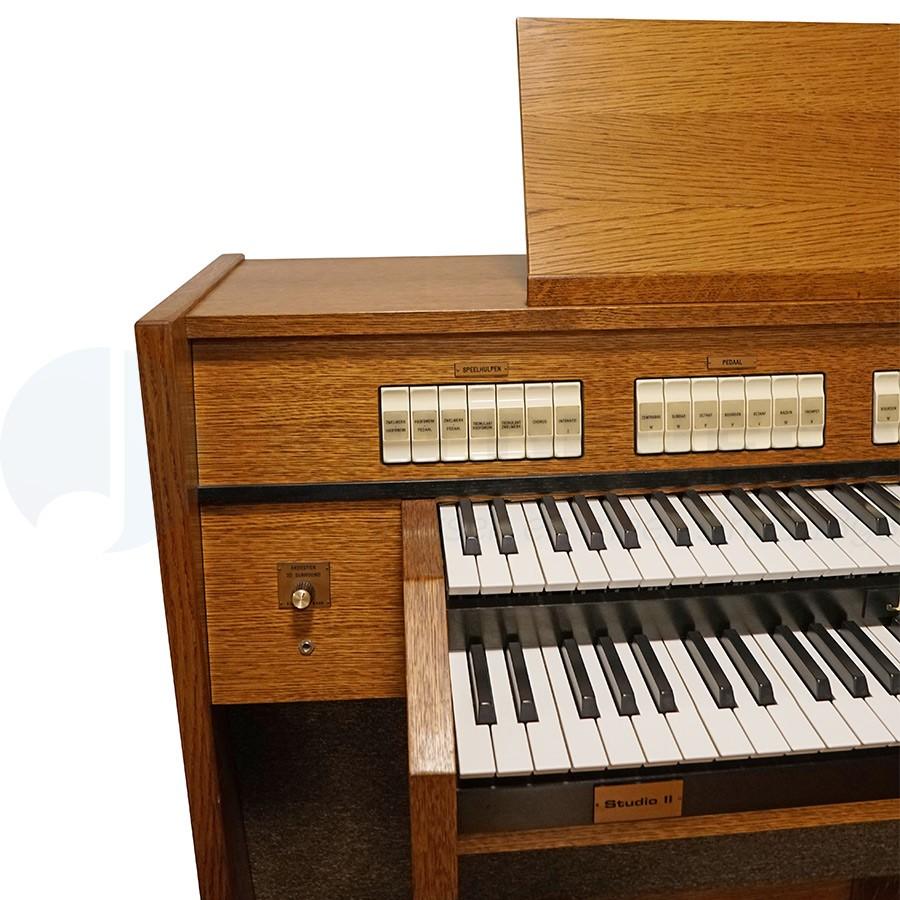 Johannus Studio II Donker Eiken - Occasion Orgel, 2 klavieren, Gebruikt, Ophalen of Verzenden, Orgel