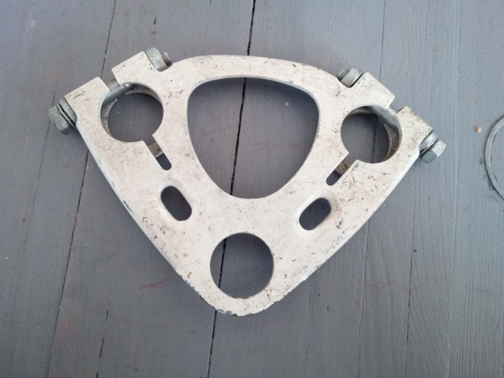 Kroonplaat, bovenplaat bovenbrug voor Peugeot 102, 103 MVL ?, Fietsen en Brommers, Brommeronderdelen | Oldtimers, Verzenden, Gebruikt