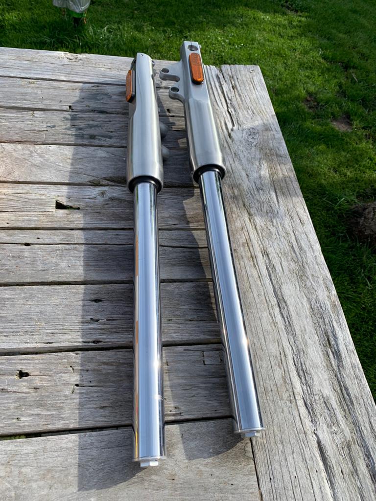 Set voor vorken geschikt voor intruder of shadow, Ophalen of Verzenden, Gebruikt