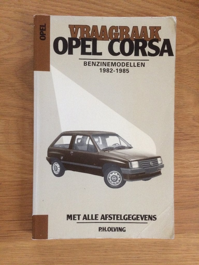 RUILEN: Opel Corsa A oldtimer klassieker vraagbaak boekje, Ophalen of Verzenden, Opel