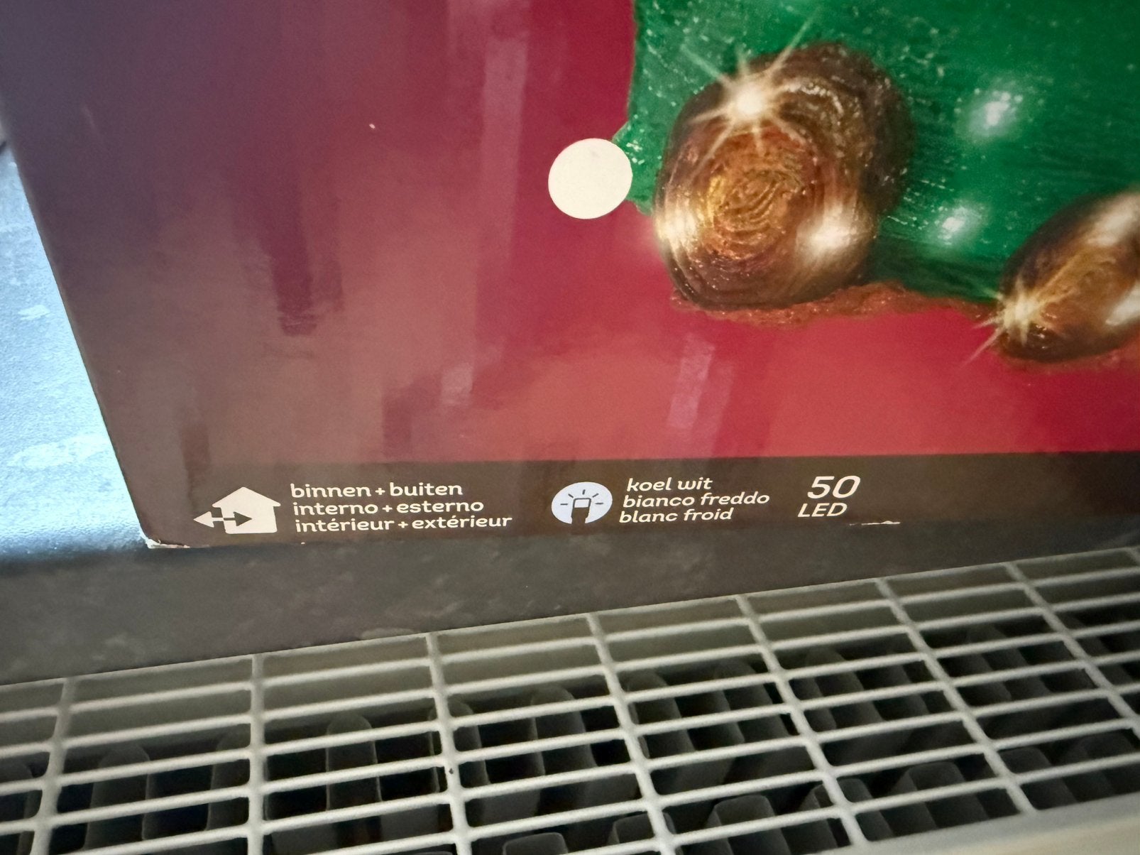 Acryl Kerstman binnen en buiten verlichting, Diversen, Kerst, Ophalen of Verzenden, Zo goed als nieuw
