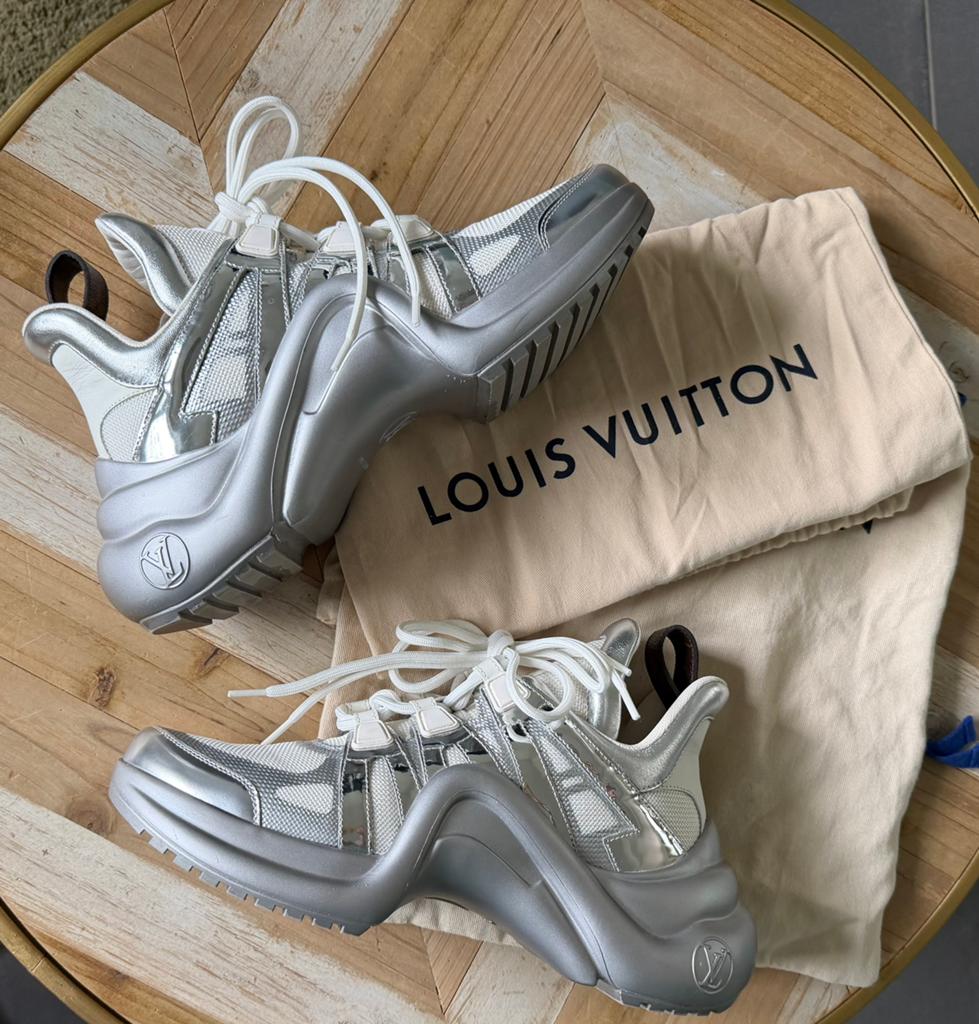 Louis Vuitton Archlight sneakers maat 38, Ophalen of Verzenden, Zo goed als nieuw, Sneakers of Gympen