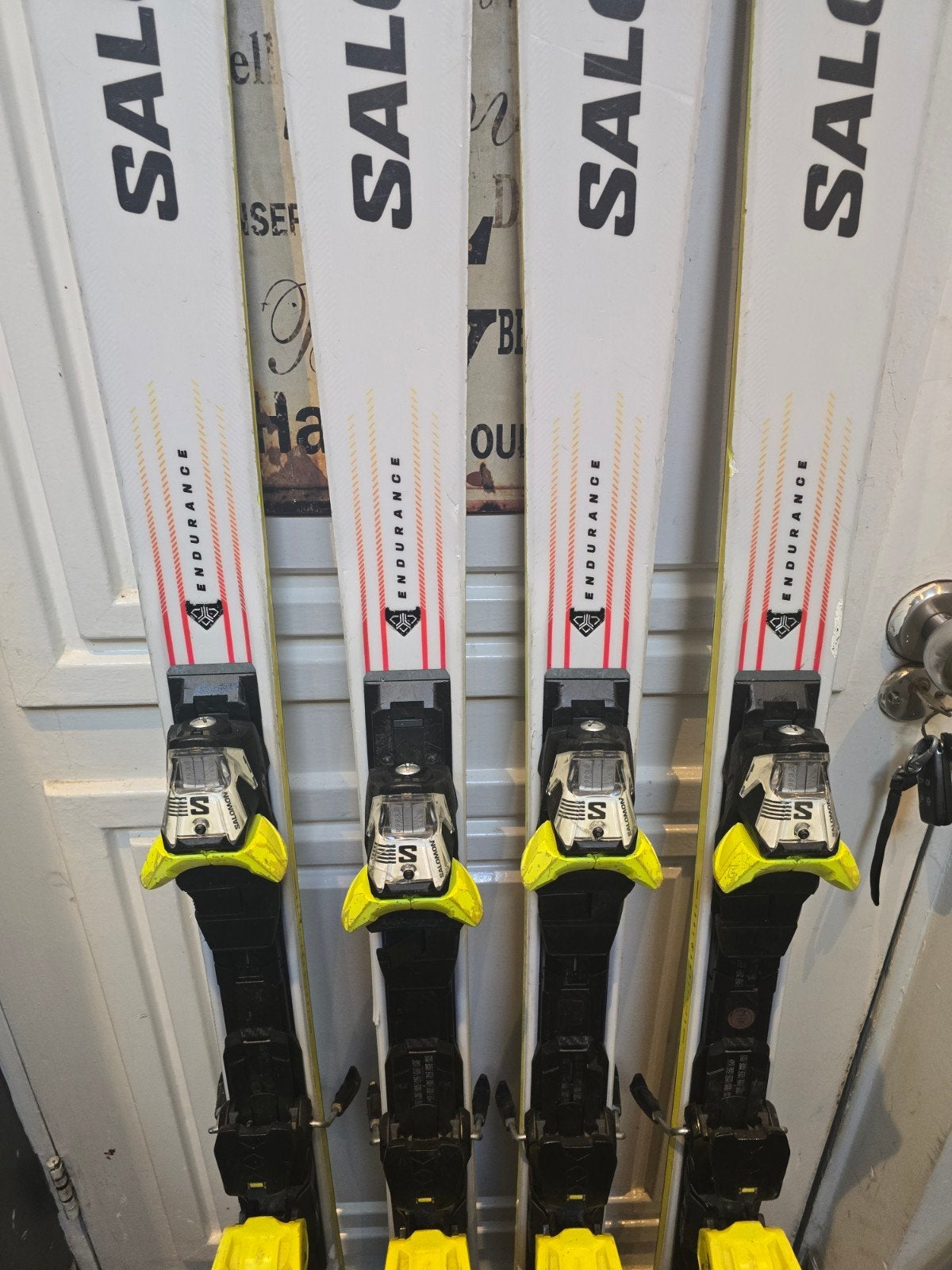 160cm SALOMON S MAX ENDURANCE, 160 tot 180 cm, Zo goed als nieuw, Carve, Skiën