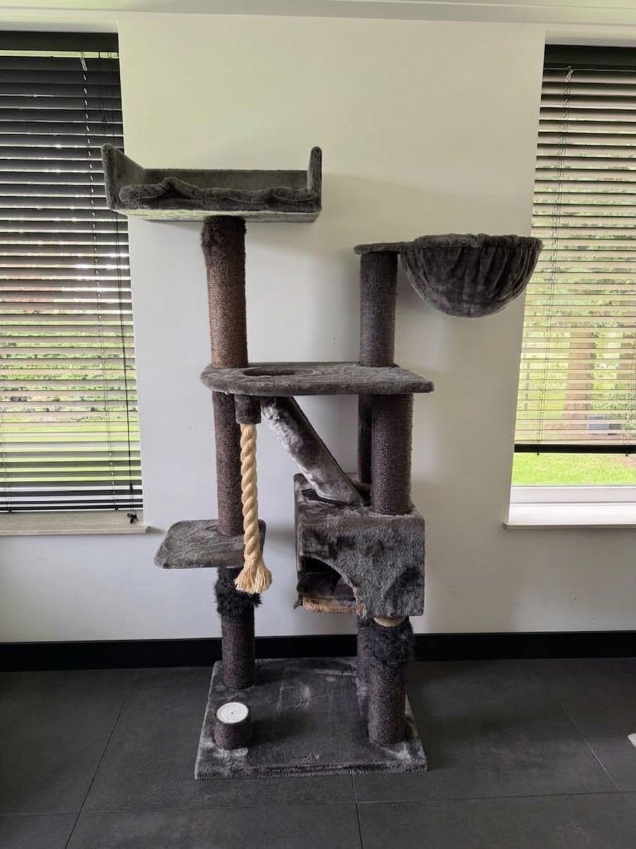 Kattenkrabpaal, gebruikt, opknapper, Dieren en Toebehoren, Ophalen of Verzenden, Gebruikt