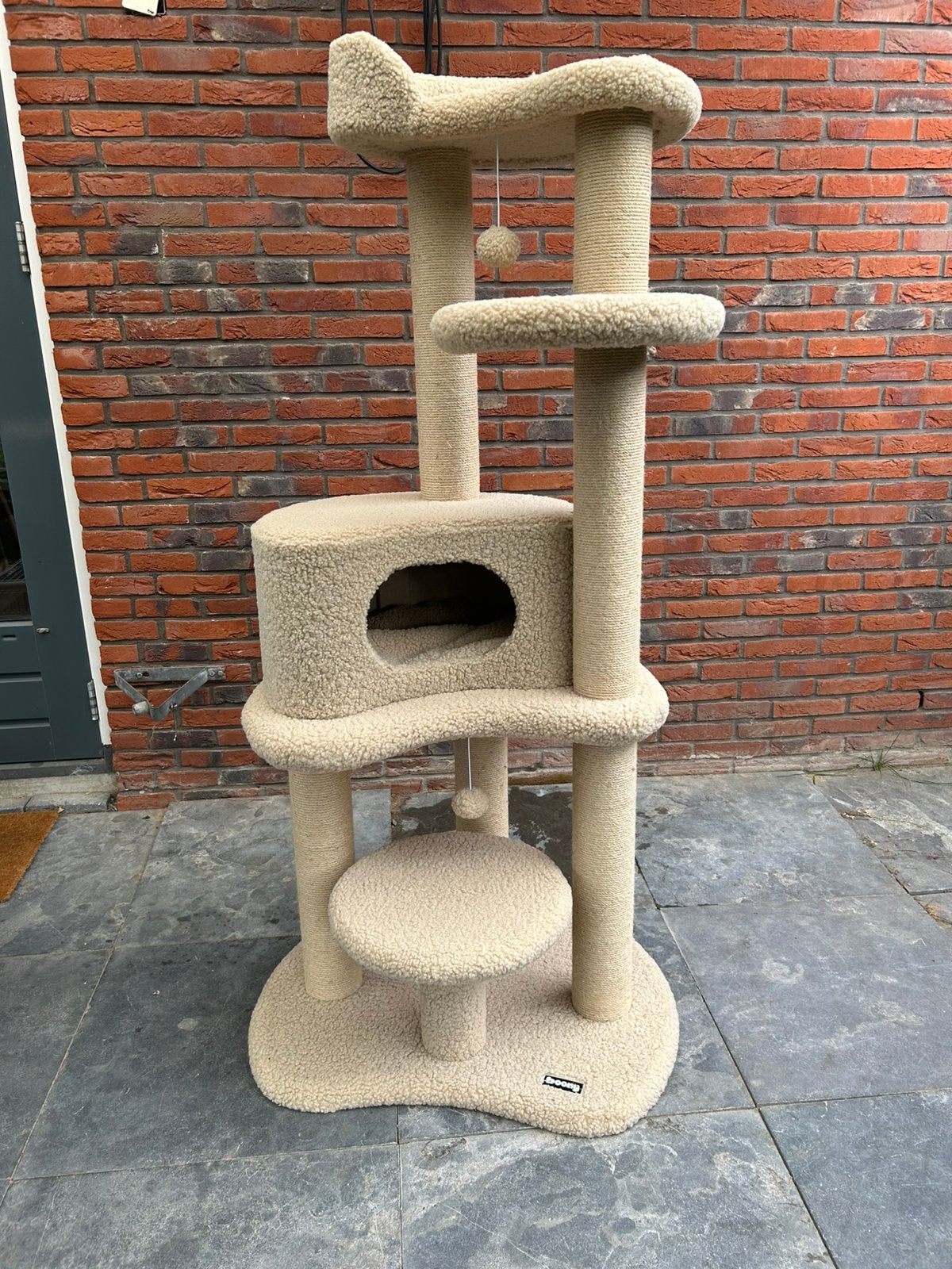 Krabpaal Boony Nova 163 cm, Ophalen, Zo goed als nieuw, Krabpaal