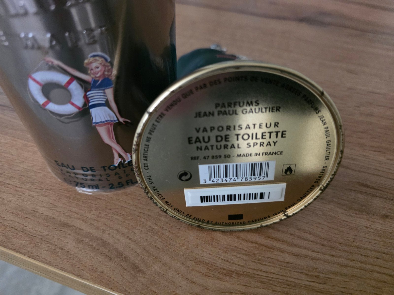 Jean Paul Gaultier Le Male In The Navy 75ml, Ophalen of Verzenden, Parfumfles, Gevuld