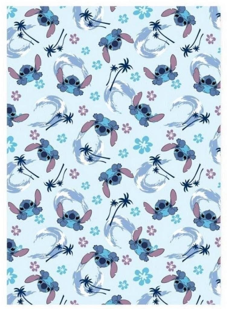Stitch Fleece Deken - 110 x 150 - Disney Fleecedeken / Plaid, Ledikant, Nieuw, Ophalen of Verzenden, Deken of Dekbed