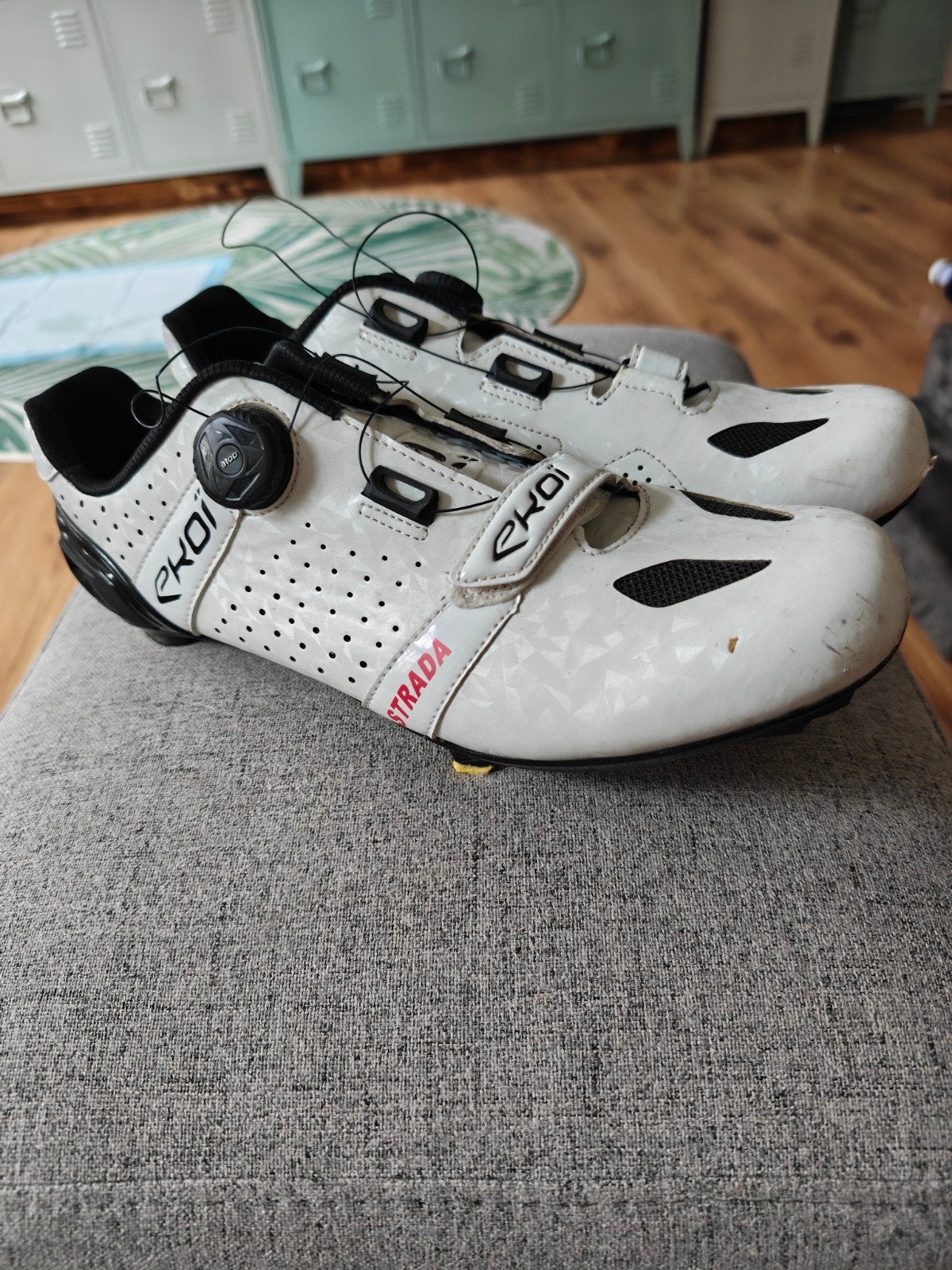 Ekoi Strada racefiets schoenen - Maat 47, Ophalen of Verzenden, Gebruikt, Kleding