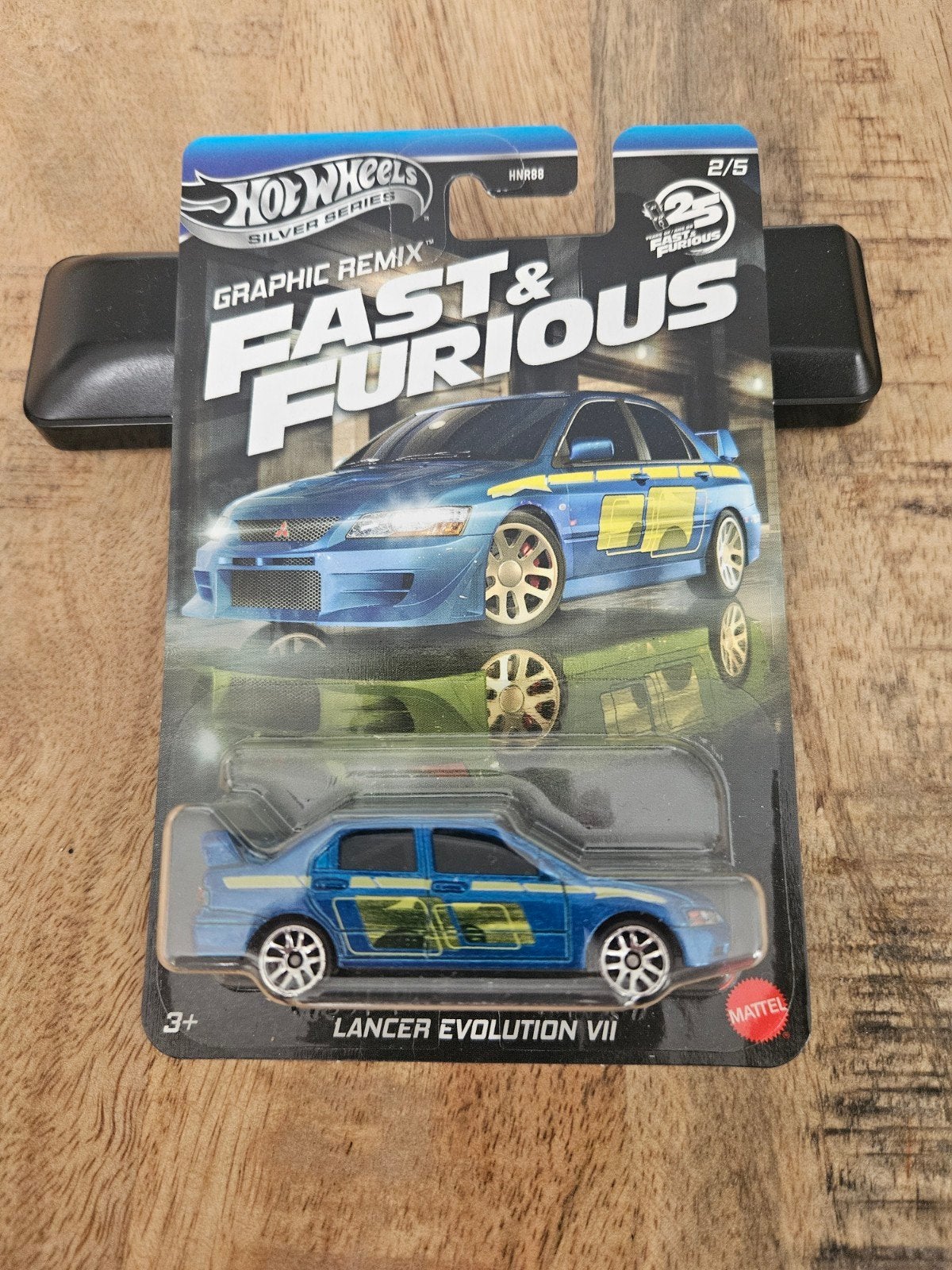 Hotwheels Fast and furious Mitsubishi Lancer Evolution 7, Ophalen of Verzenden, Nieuw, Auto