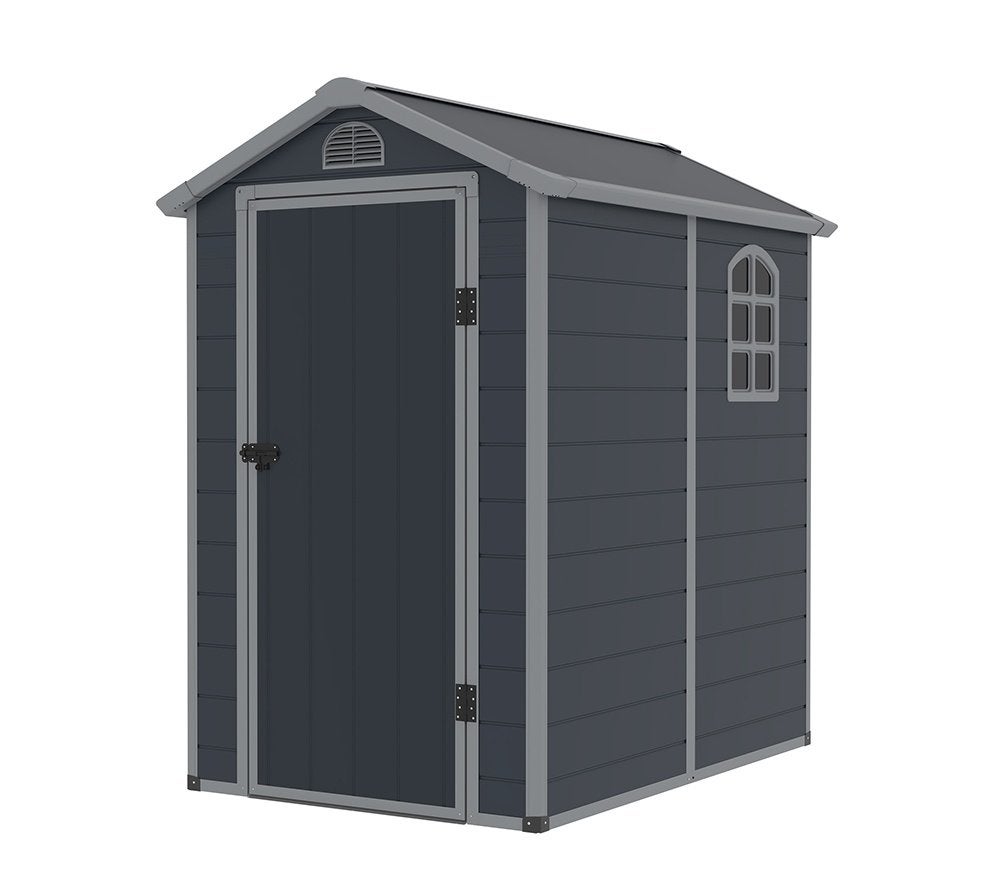 Westmann kunststof Gereedschapsschuur - 134x192x204 cm, Tuin en Terras, Tuinhuizen, Minder dan 250 cm, Kunststof, Schuur, Nieuw