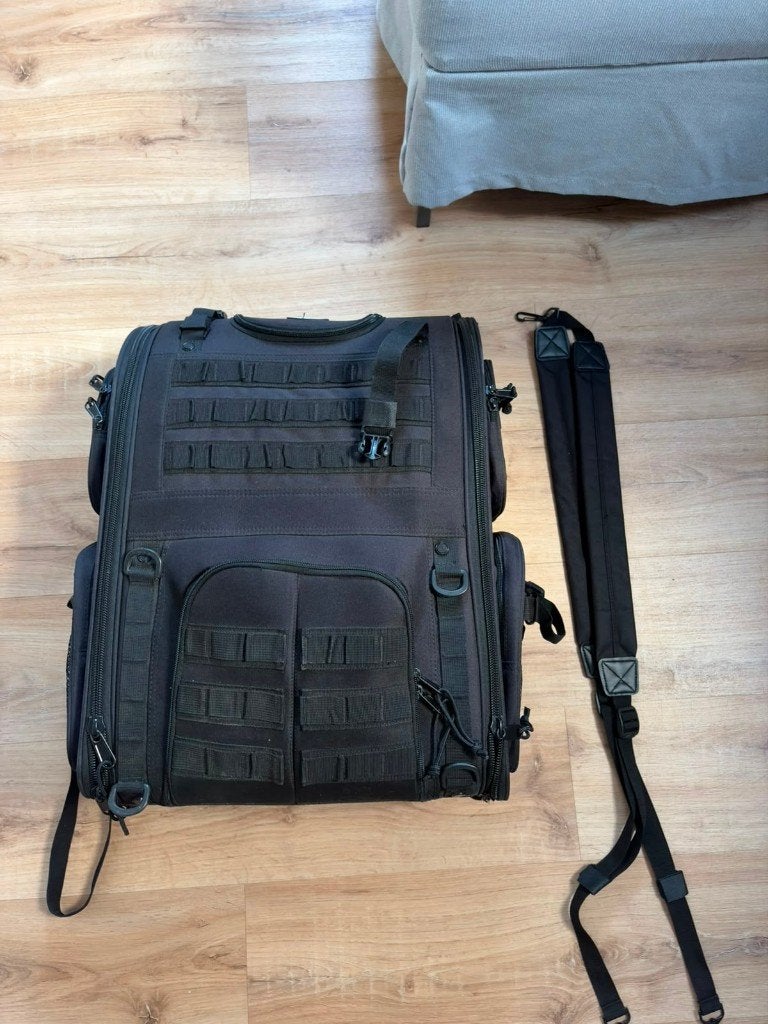 Sissy bar Tas / Bag / Motor Bagagetas Craftride 57L, Ophalen of Verzenden, Zo goed als nieuw