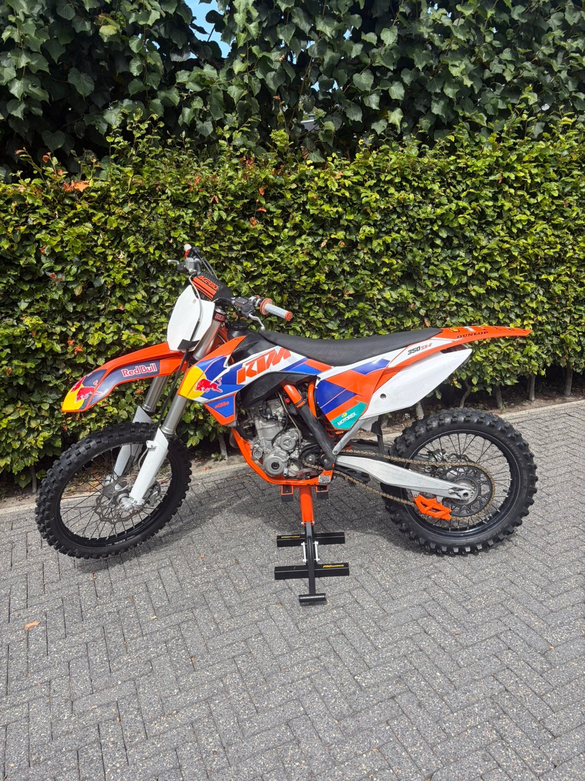 KTM 2015 350 SX-F met HGS, Zo goed als nieuw, 5 versnellingen, 350 cc, Ophalen