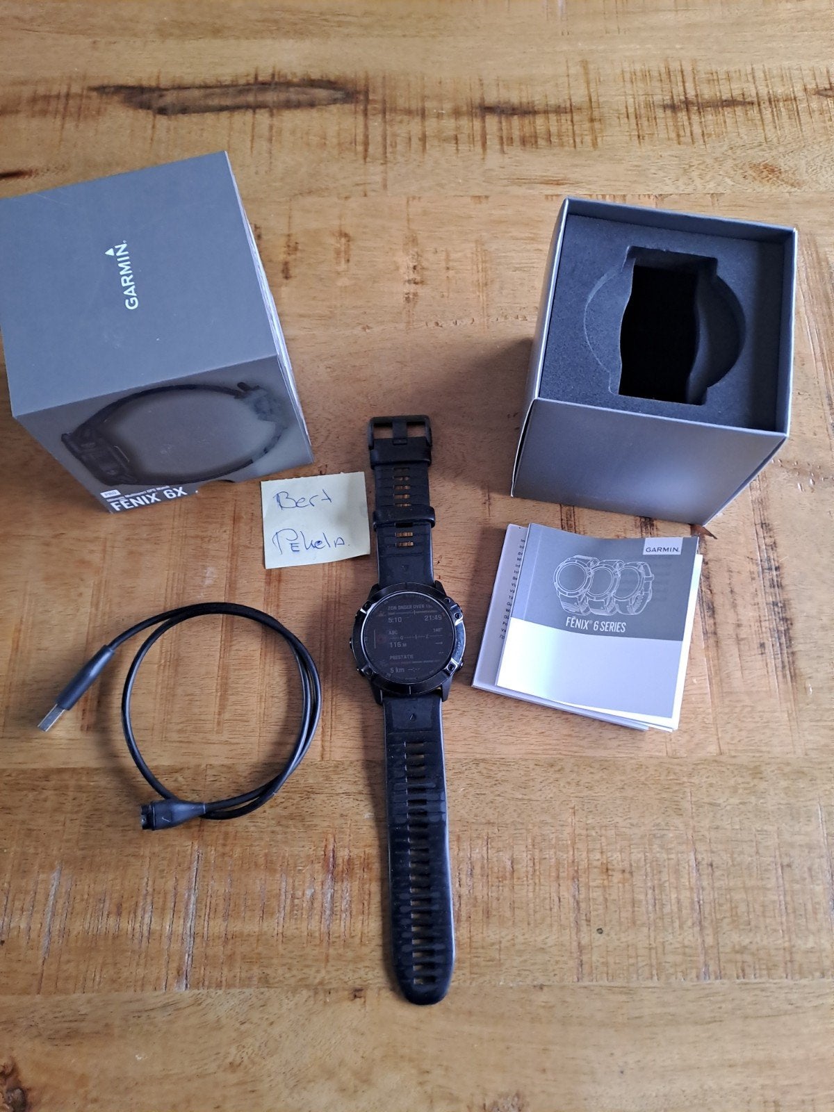 Garmin fenix 6x pro, Ophalen of Verzenden