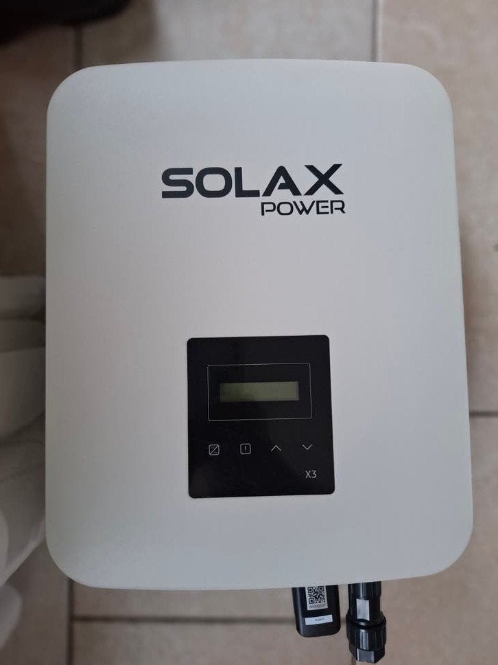 SolaX power omvormer type 3X-MIC-5K-G2, Ophalen of Verzenden, Zo goed als nieuw
