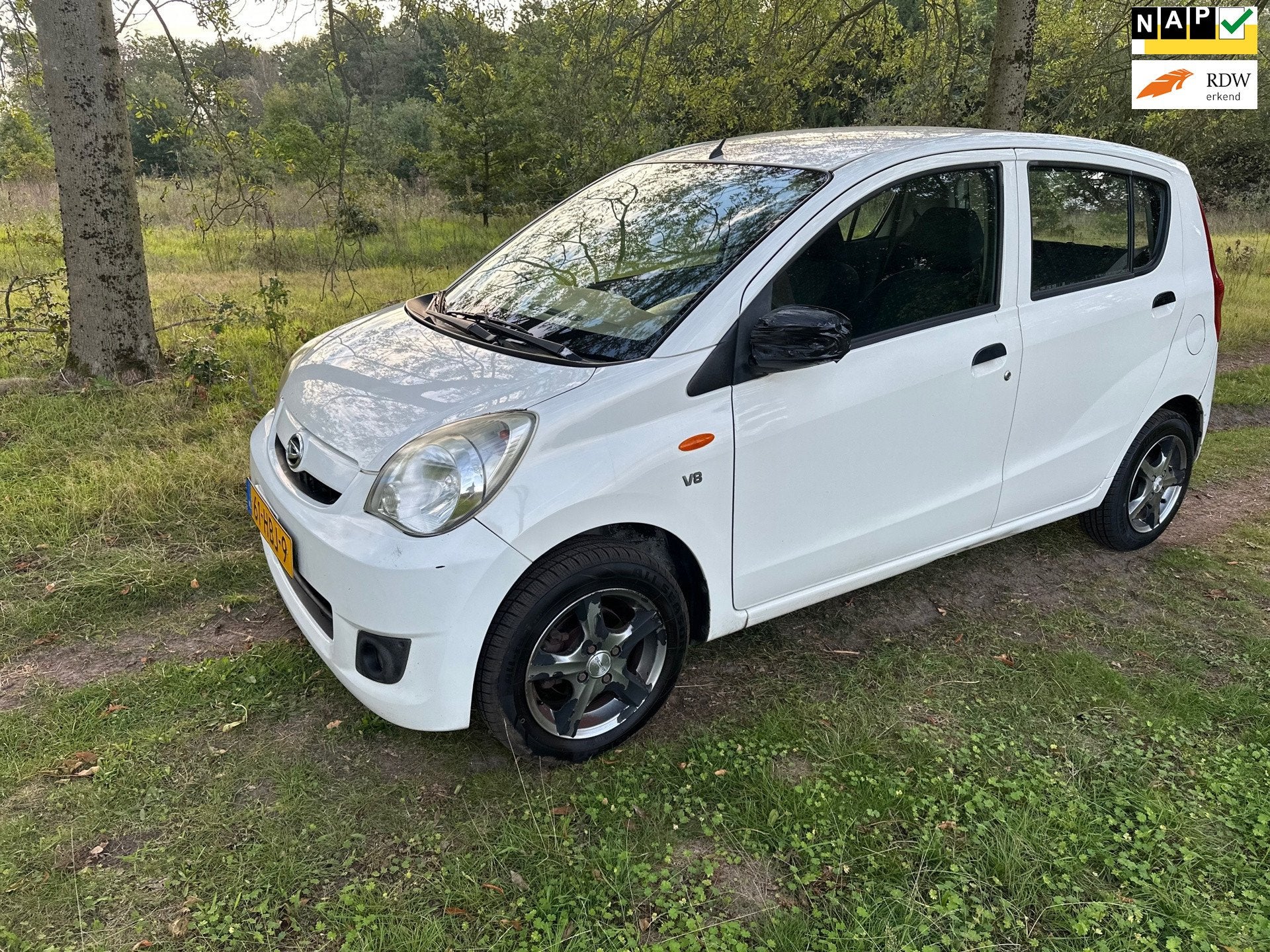Daihatsu Cuore 1.0 Trend APK 05-08-2027, Auto's, Voorwielaandrijving, ABS, 18 €/maand, 4 stoelen