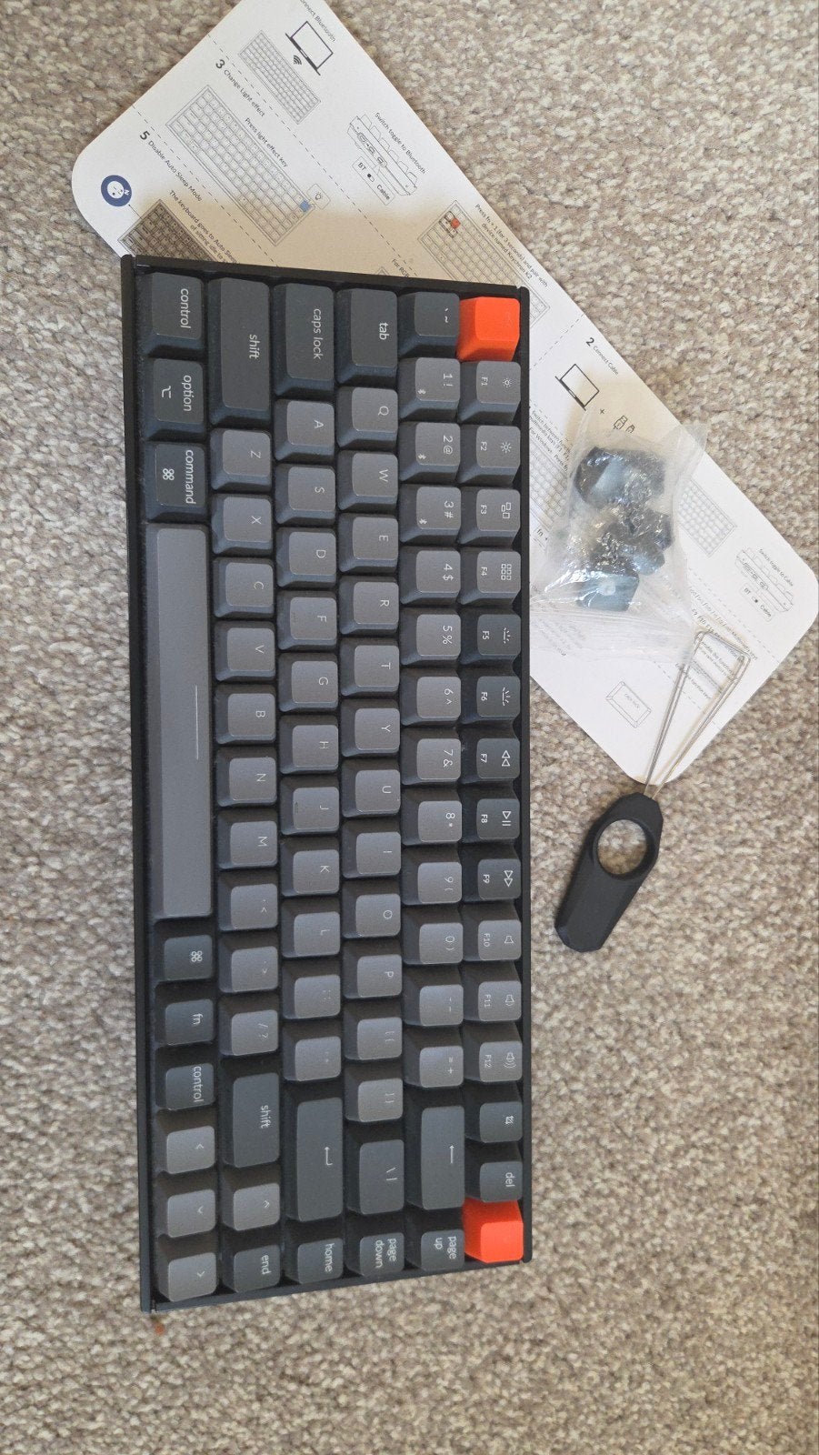 Keychron K2 Draadloos Mechanisch Toetsenbord, Computers en Software, Toetsenborden, Keychron, Gebruikt, Ophalen of Verzenden, Qwerty