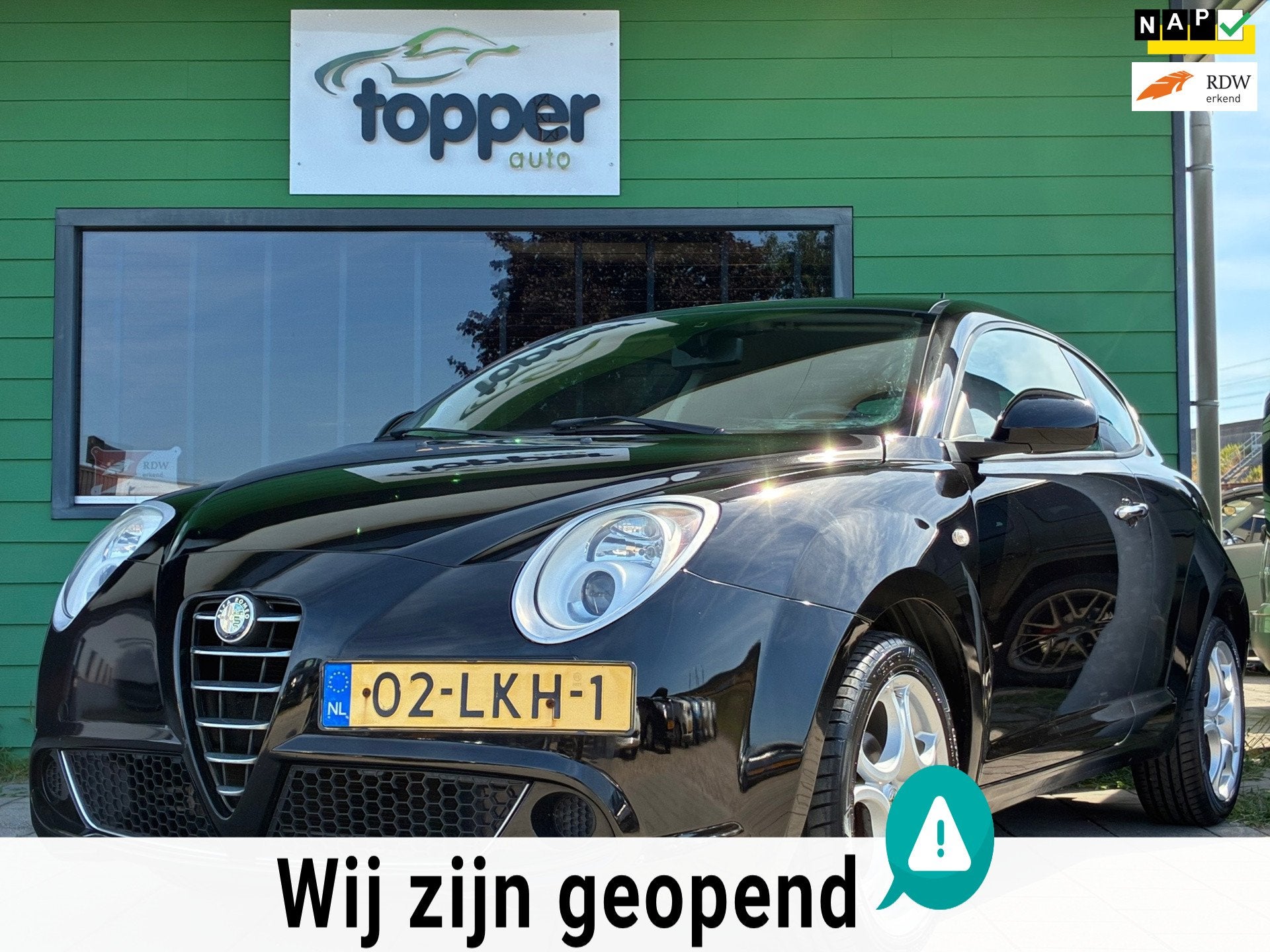Alfa Romeo MiTo 1.4 Progression|2e Eigenaar|D-riem v.v.|Airc, Voorwielaandrijving, Euro 5, Gebruikt, 4 cilinders