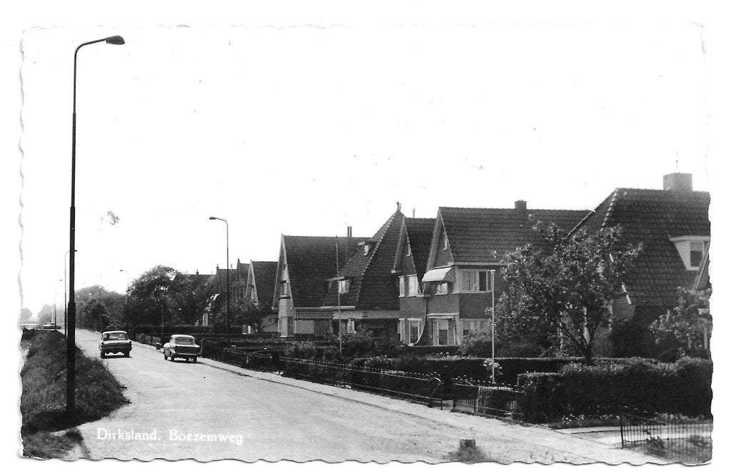 AK Dirksland - Boezemweg, Verzenden, 1960 tot 1980, Gelopen, Zuid-Holland