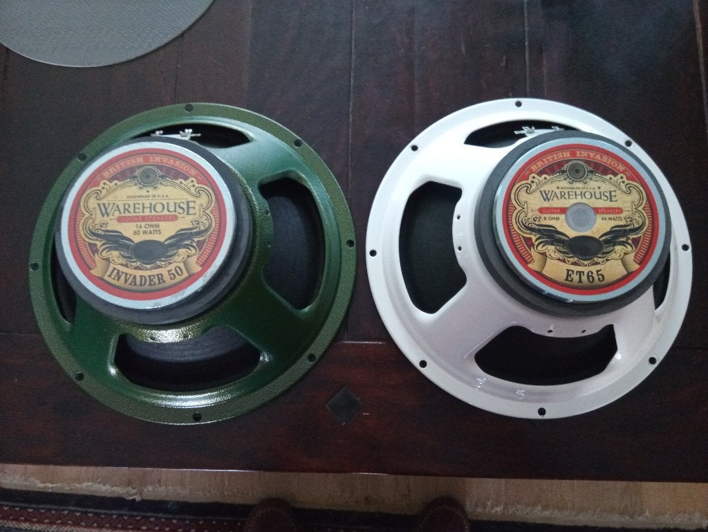 WGS INVADER 50 gitaarspeaker, Ophalen of Verzenden, Zo goed als nieuw, Gitaar, 50 tot 100 watt