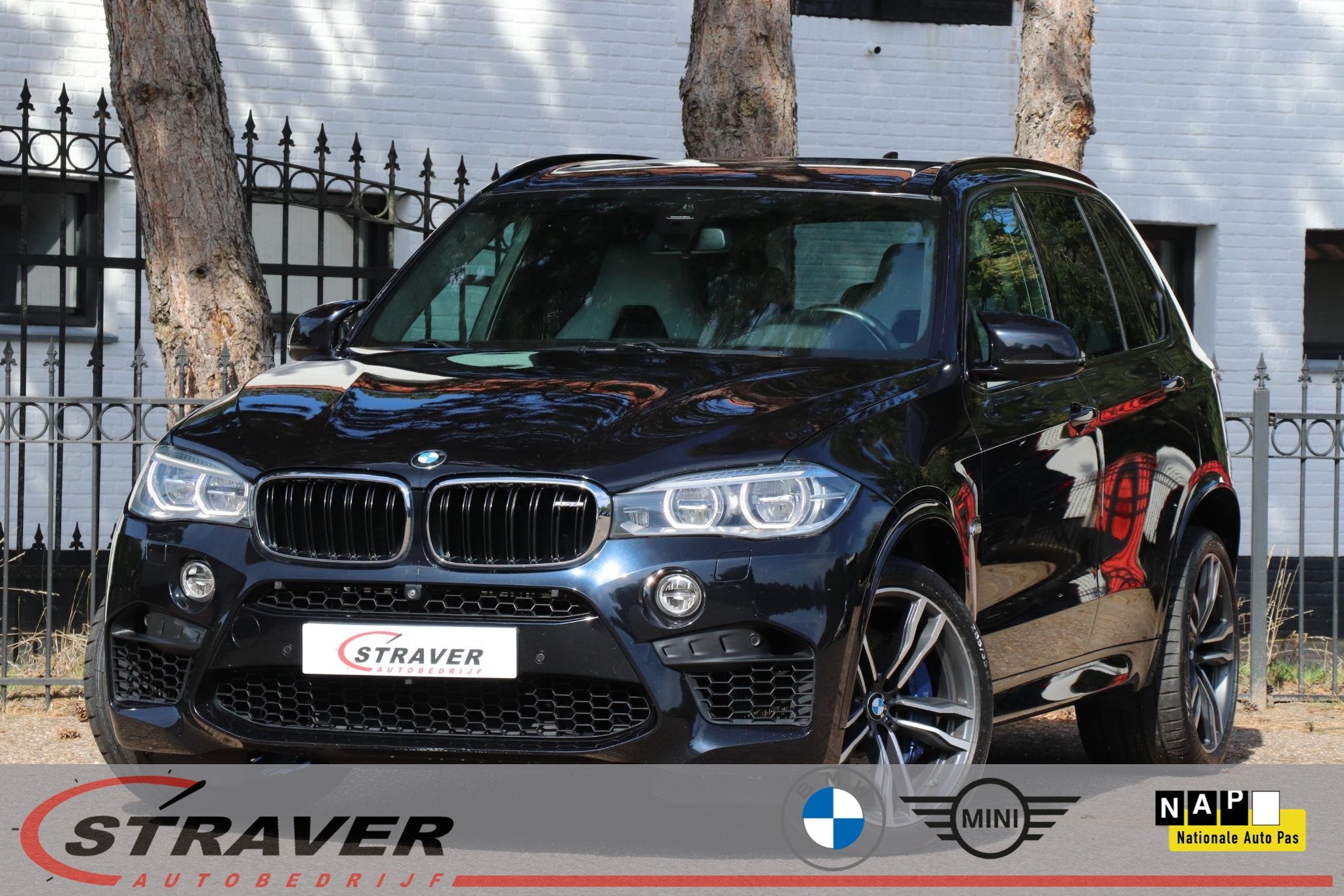 BMW X5 M |Carbon interieur |Harman/Kardon |Head-up |Surround, Dealer onderhouden, Gebruikt, 4395 cc, Zwart