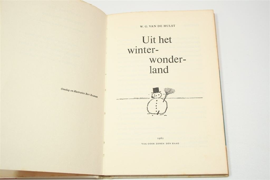 Uit het Winter-Wonderland — Vintage Jeugdboek 1962, Ophalen of Verzenden, Gelezen