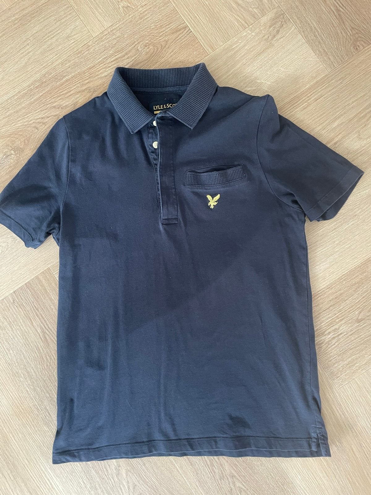 Lyle & Scott Archive Relaxed Fit Polo - Maat XS, Ophalen of Verzenden, Gebruikt, Jongen, Shirt of Longsleeve