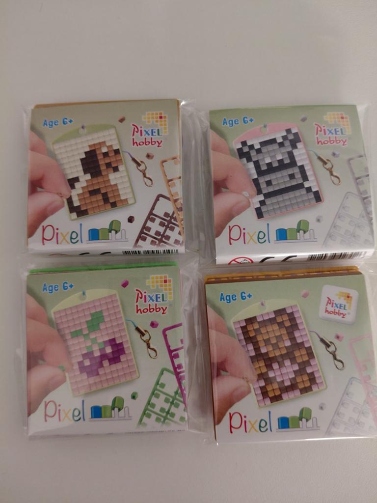 Zelf maken van pixel sleutelhanger, Ophalen, Nieuw, Knutselwerk