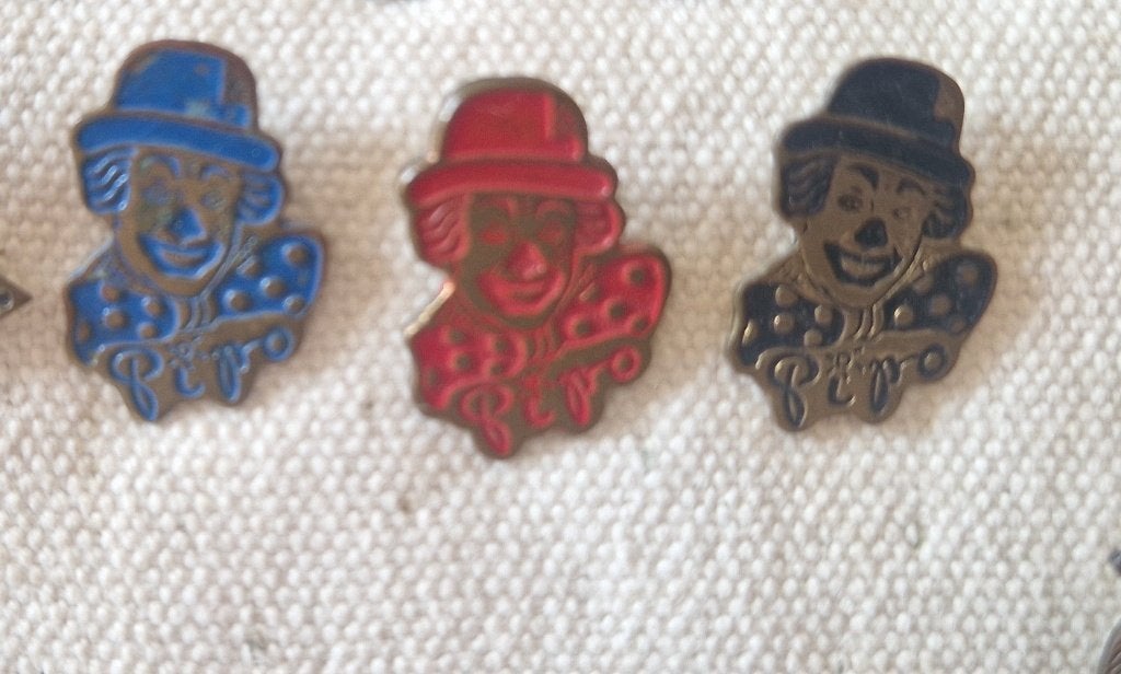 3 speldjes Pipo de Clown, Ophalen, Zo goed als nieuw