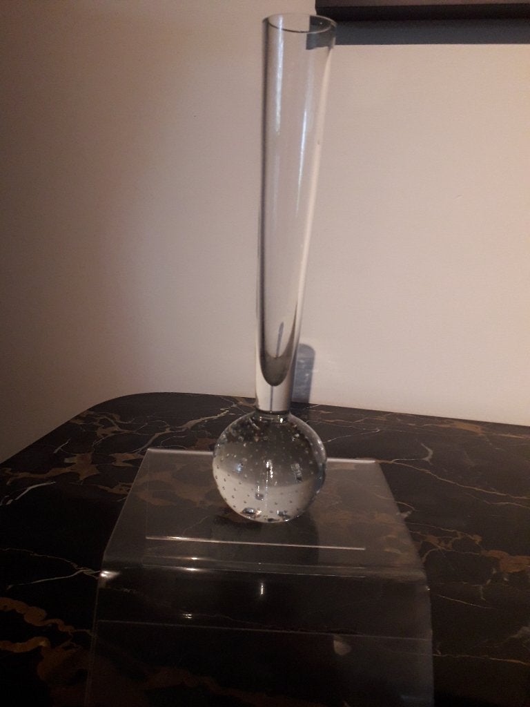 LEERDAM SPIJKERGLAS VAASJE in PERFECTE STAAT voor 5 EURO, Antiek en Kunst, Antiek | Glas en Kristal, Ophalen of Verzenden