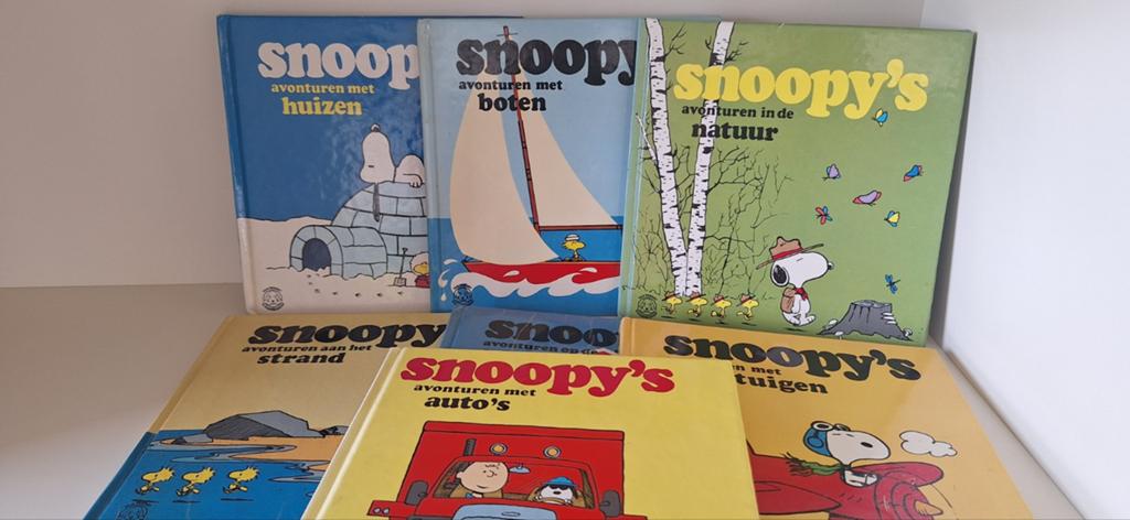 7 vintage Snoopy-boekjes, Verzamelen, Ophalen of Verzenden